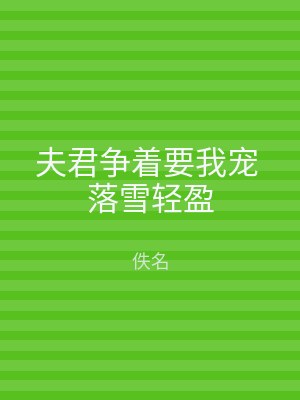 夫君争着要我宠 落雪轻盈