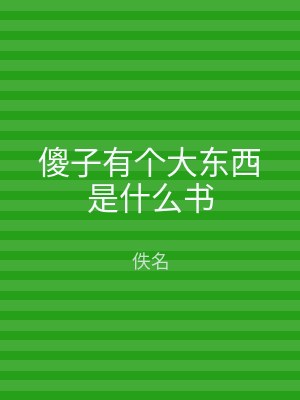 傻子有个大东西是什么书