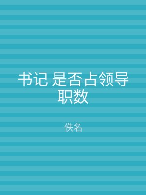 书记 是否占领导职数