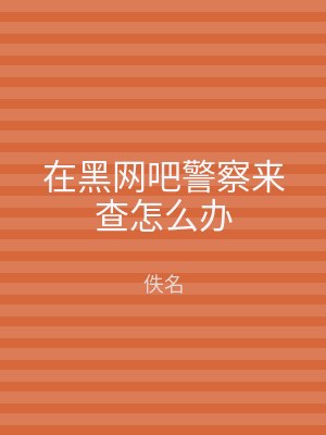 在黑网吧警察来查怎么办