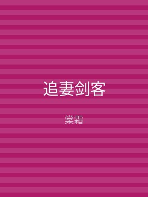 追妻剑客