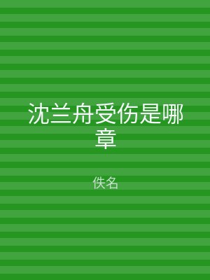 沈兰舟受伤是哪章
