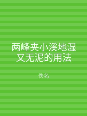 两峰夹小溪地湿又无泥的用法