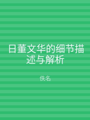 日董文华的细节描述与解析