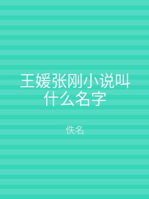 王媛张刚小说叫什么名字